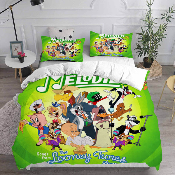 The Looney Tunes Show Bedding Sets Duvet Cover Comforter Set