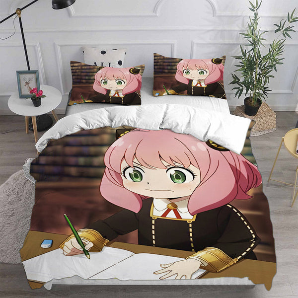 Spy x Family Cosplay Bedding Sets Duvet Cover Halloween Comforter Sets