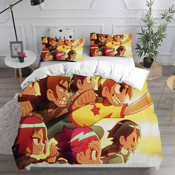 Scott Pilgrim Takes Off Bedding Sets Duvet Cover Comforter Set