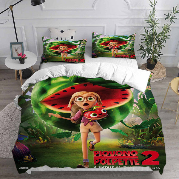 Cloudy with a Chance of Meatballs Bedding Sets Duvet Cover Comforter Set