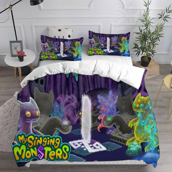 My Singing Monsters Bedding Sets Duvet Cover Comforter Set