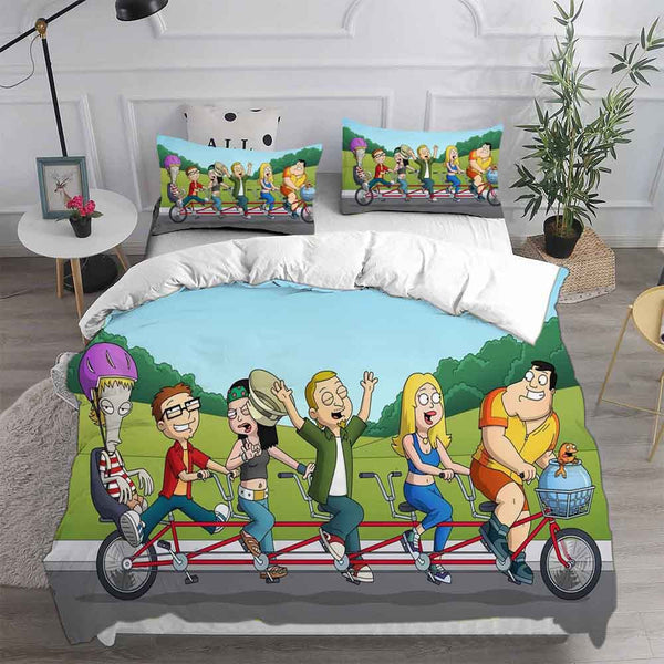 American Dad Bedding Set Duvet Cover Comforter Sets