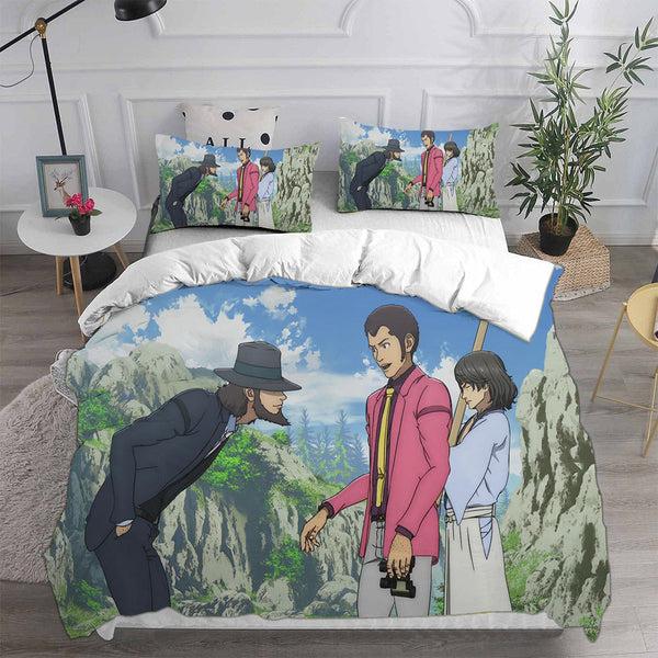 Lupin the 3rd vs. Cat's Eye Bedding Sets Duvet Cover Comforter Set