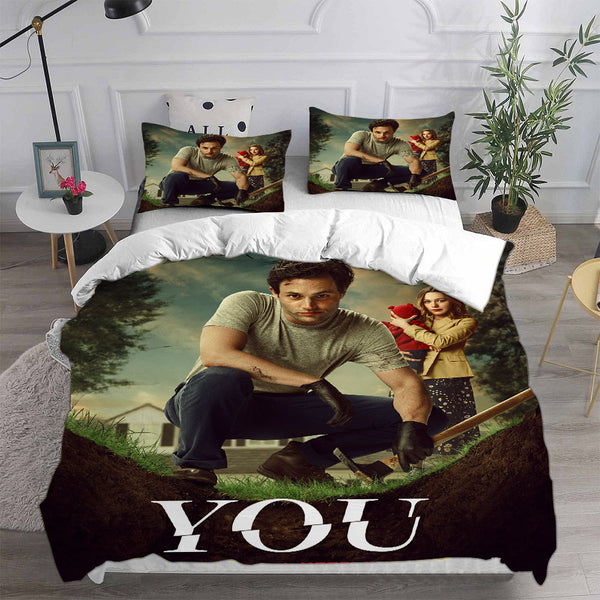 You Season 4 Bedding Sets Duvet Cover Comforter Set