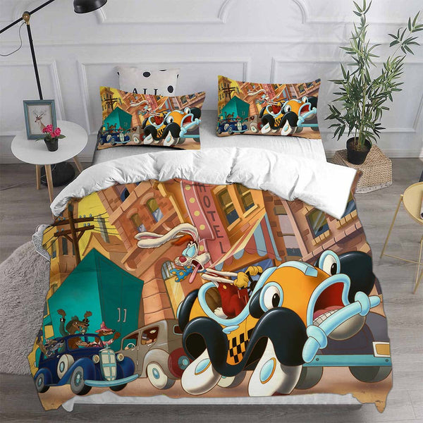 Who Framed Roger Rabbit Bedding Set Duvet Cover Comforter Sets