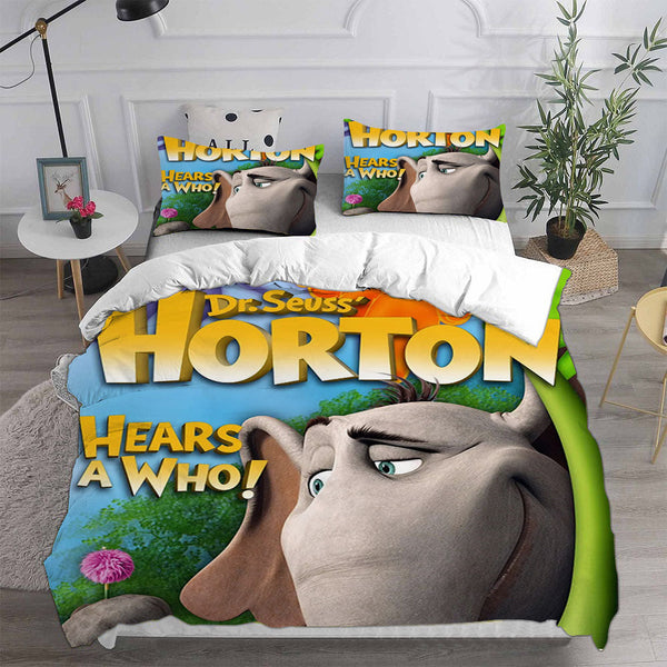 Horton Hears a Who Bedding Set Duvet Cover Comforter Sets
