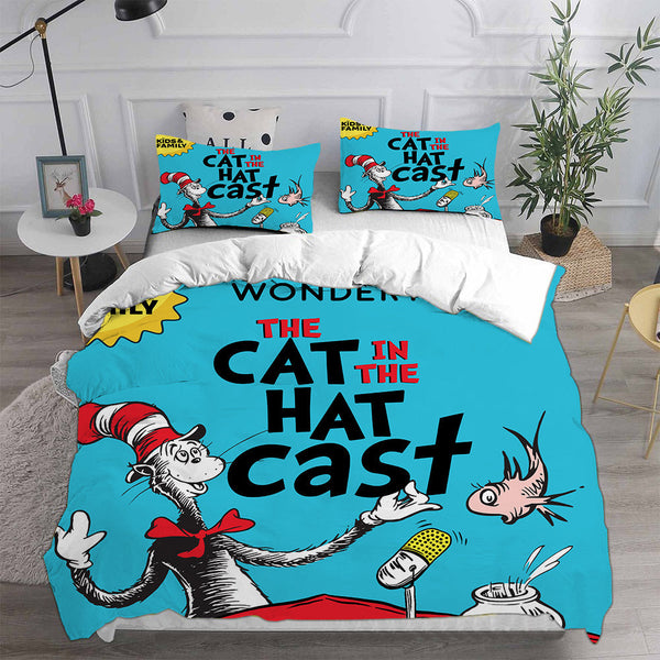 The Cat in the Hat Bedding Sets Duvet Cover Comforter Set