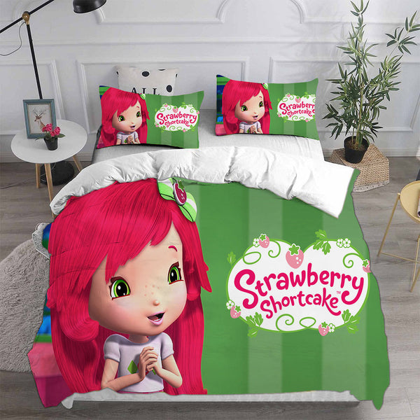 Strawberry Shortcake's Berry Bitty Adventures Bedding Set Duvet Cover Comforter Sets