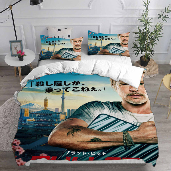 Bullet Train Bedding Sets Duvet Cover Halloween Cosplay Comforter Sets