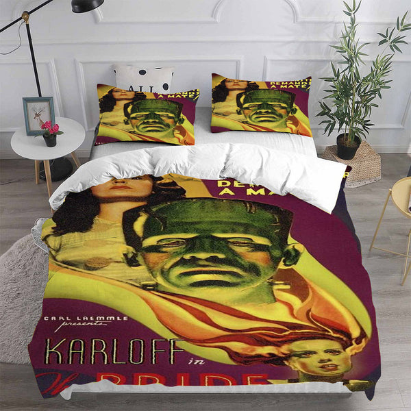 Bride of Frankenstein Bedding Sets Duvet Cover Comforter Set