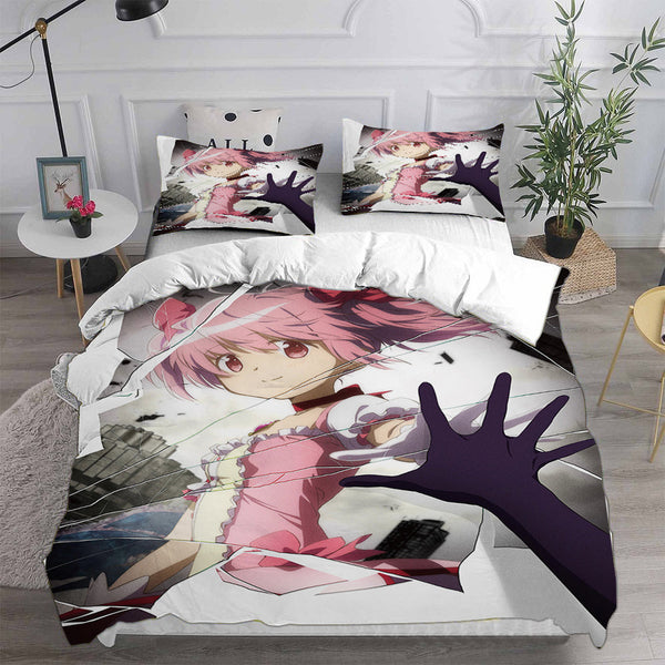 Puella Magi Madoka Magica Bedding Sets Duvet Cover Comforter Set