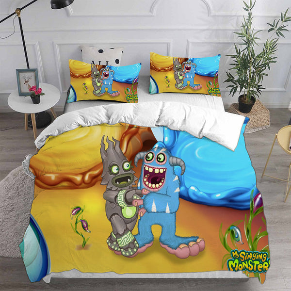 My Singing Monsters Bedding Sets Duvet Cover Comforter Set