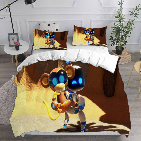 Astro Bot Bedding Set Duvet Cover Comforter Sets