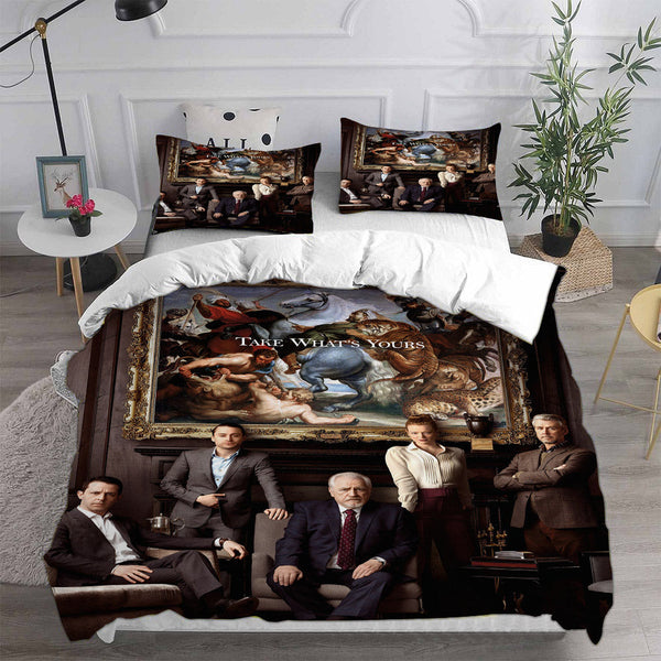 Succession Season 4 Bedding Sets Duvet Cover Comforter Set
