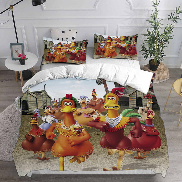 Chicken Run Cosplay Bedding Sets Duvet Cover Halloween Comforter Sets