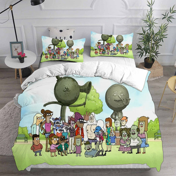 Regular Show Helltaker Bedding Sets Duvet Cover Comforter Set