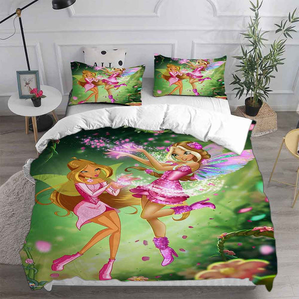 Winx Club Bedding Set Duvet Cover Comforter Sets