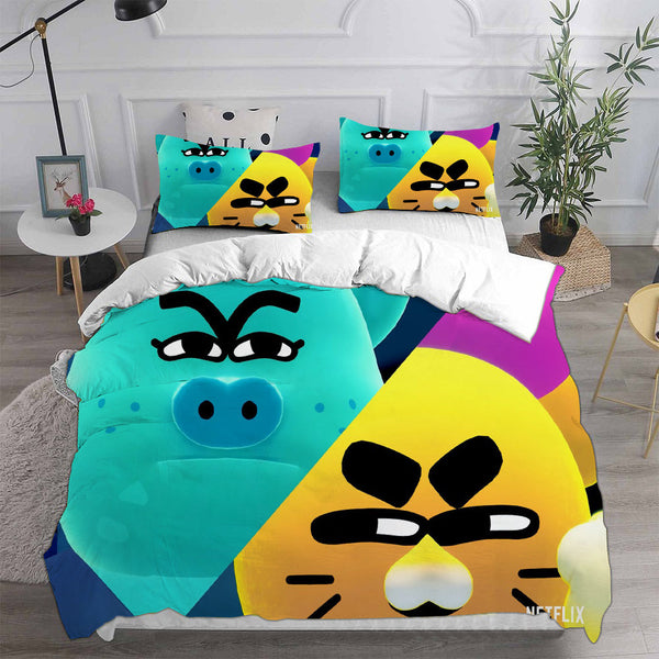 Battle Kitty Bedding Sets Duvet Cover Comforter Sets