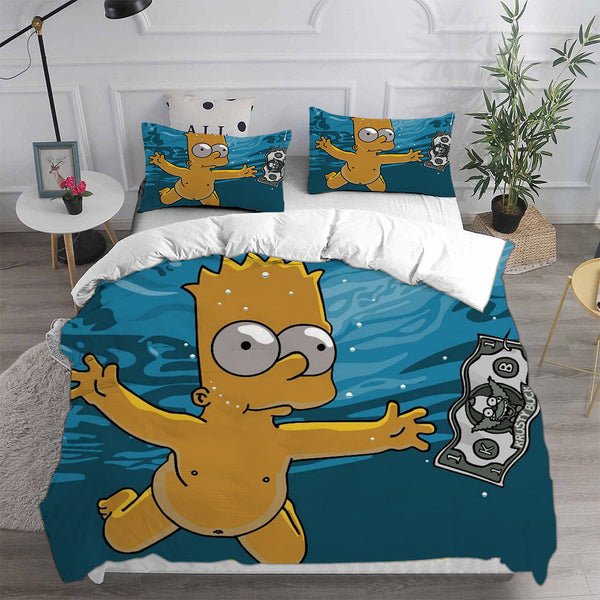 The Simpsons Bedding Sets Duvet Cover Comforter Set