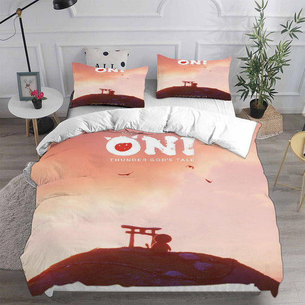 Oni: Thunder God's Tale Bedding Sets Duvet Cover Comforter Set