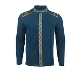 Star Trek SNW Captain Pike Gold Uniforms Top Shirts Cosplay Costumes for Men