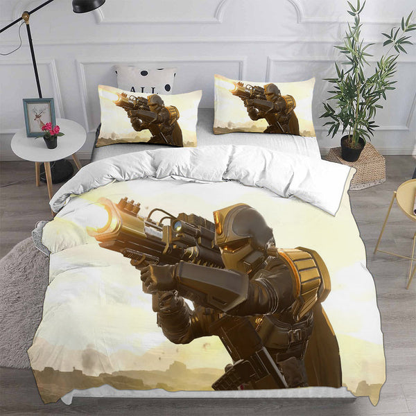 Helldivers 2 Bedding Sets Duvet Cover Comforter Set