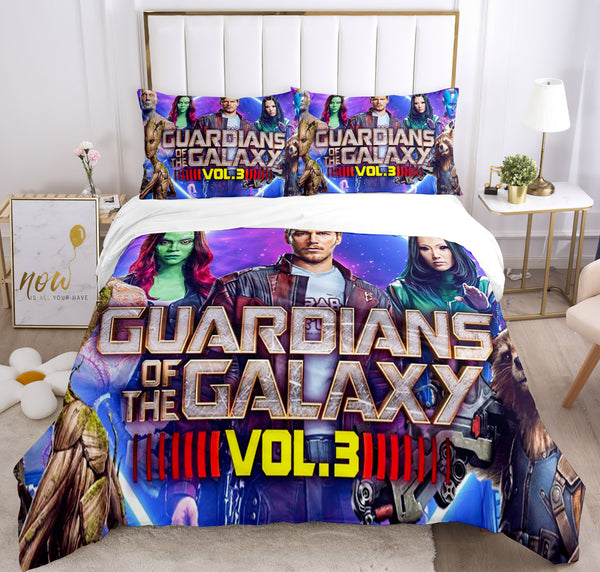 Guardians of the Galaxy Bedding Sets Duvet Cover Comforter Set