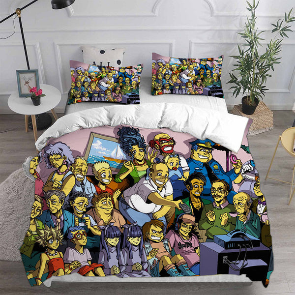 The Simpsons Bedding Sets Duvet Cover Comforter Set