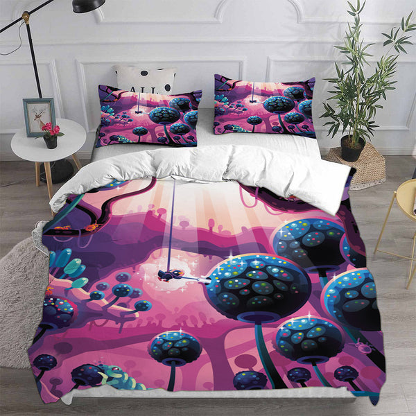 kurzgesagt Bedding Sets Duvet Cover Comforter Set