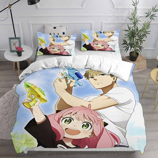 Spy x Family Cosplay Bedding Sets Duvet Cover Halloween Comforter Sets