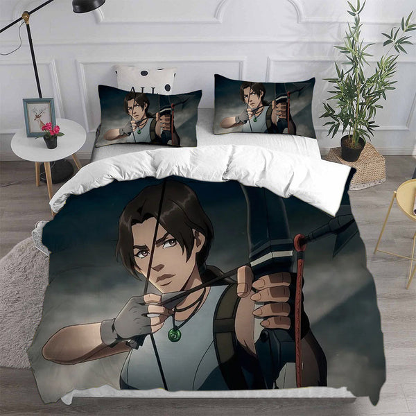 Tomb Raider Bedding Set Duvet Cover Comforter Sets