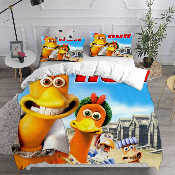 Chicken Run Cosplay Bedding Sets Duvet Cover Halloween Comforter Sets