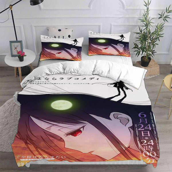 Kaguya-sama: Love Is War Bedding Sets Duvet Cover Comforter Set