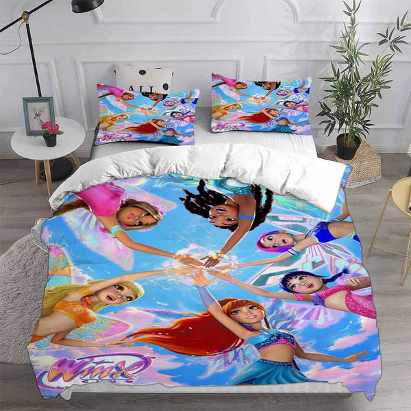 Winx Club Bedding Set Duvet Cover Comforter Sets