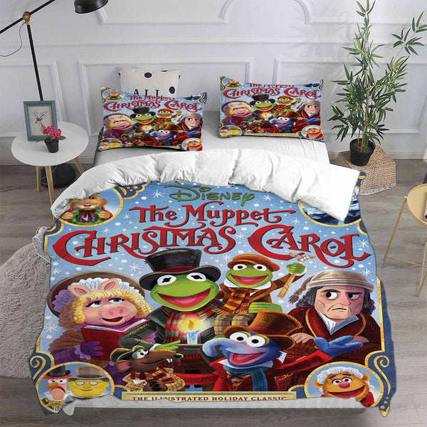 The Muppet Christmas Carol Bedding Sets Duvet Cover Comforter Set