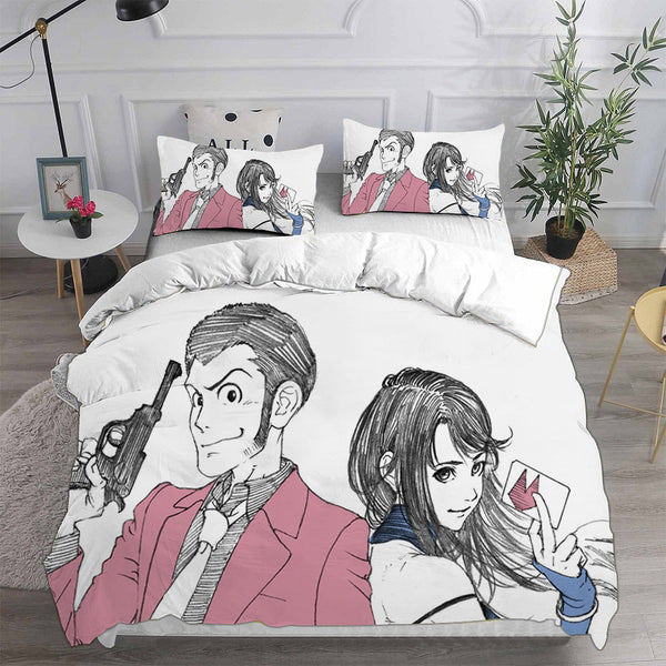 Lupin the 3rd vs. Cat's Eye Bedding Sets Duvet Cover Comforter Set