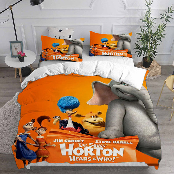 Horton Hears a Who Bedding Set Duvet Cover Comforter Sets