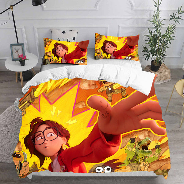 The Mitchells Vs The Machines Cosplay Bedding Sets Duvet Cover Halloween Comforter Sets