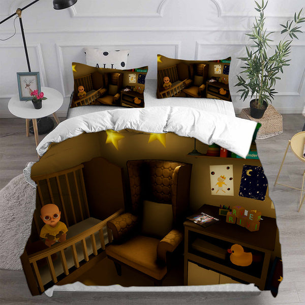 The Baby In Yellow Bedding Sets Duvet Cover Comforter Set