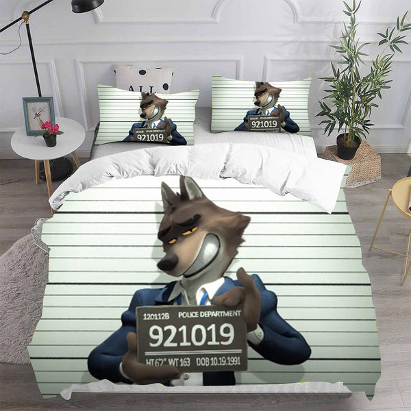 The Bad Guy Cosplay Bedding Sets Duvet Cover Halloween Comforter Sets