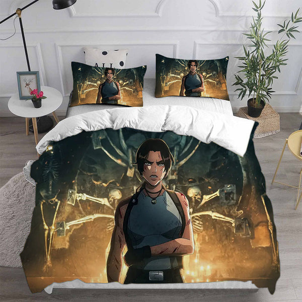Tomb Raider Bedding Set Duvet Cover Comforter Sets