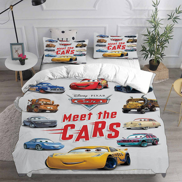 Cars Bedding Sets Duvet Cover Comforter Set