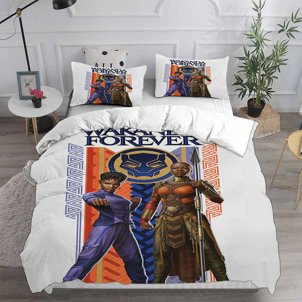 Black Panther: Wakanda Forever Bedding Sets Duvet Cover Comforter Set