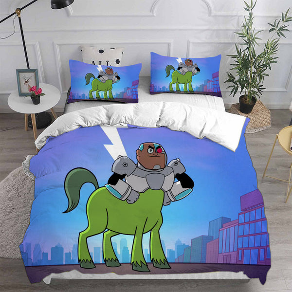 Teen Titans Go Bedding Sets Duvet Cover Comforter Sets