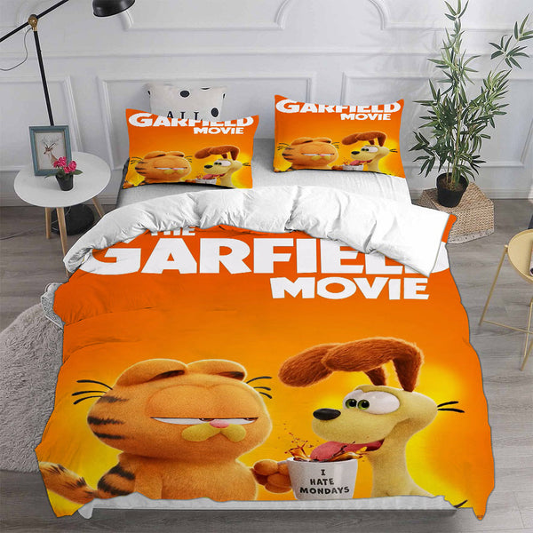 The Garfield Movie Bedding Sets Duvet Cover Comforter Set