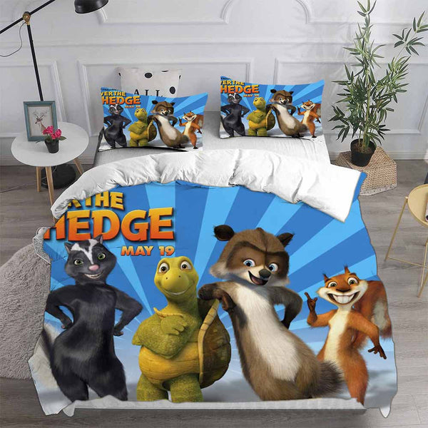 Over the Hedge Bedding Set Duvet Cover Comforter Sets