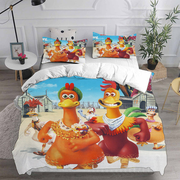 Chicken Run Cosplay Bedding Sets Duvet Cover Halloween Comforter Sets
