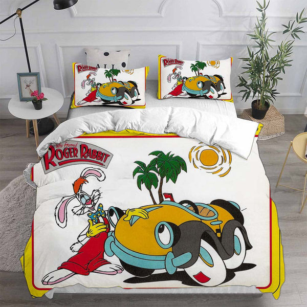 Who Framed Roger Rabbit Bedding Set Duvet Cover Comforter Sets