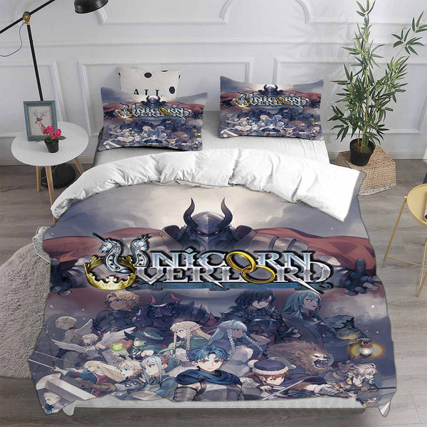 Unicorn Overlord Bedding Sets Duvet Cover Comforter Set
