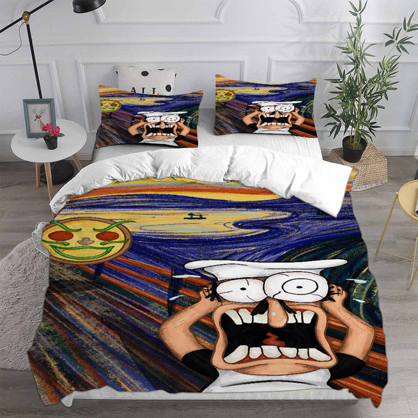 Pizza Tower Bedding Sets Duvet Cover Comforter SetPizza Tower Bedding Sets Duvet Cover Comforter Set
